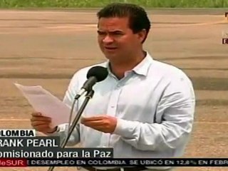 Comunicado del Comisionado de la Paz en Colombia