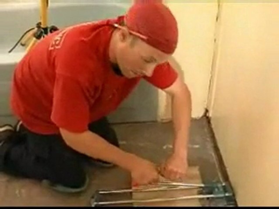 Floor Tile Cutting - Part 2 - Cutting Floor Tiles Straight