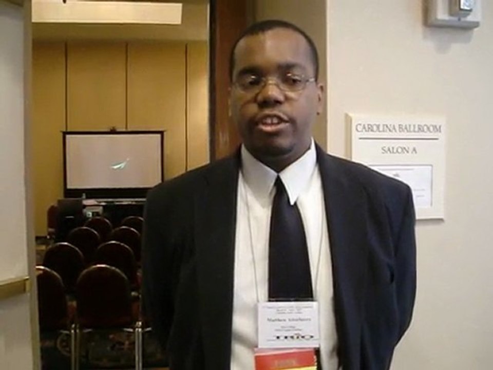 TRIO Program Advisor Endorsing Tawan Perry