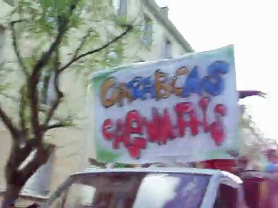 Carnaval etudiant Caen - char carabins - 2010-04-01