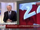 LE 22H,Jean Arthuis, président (UC) de la commission des finances au Sénat