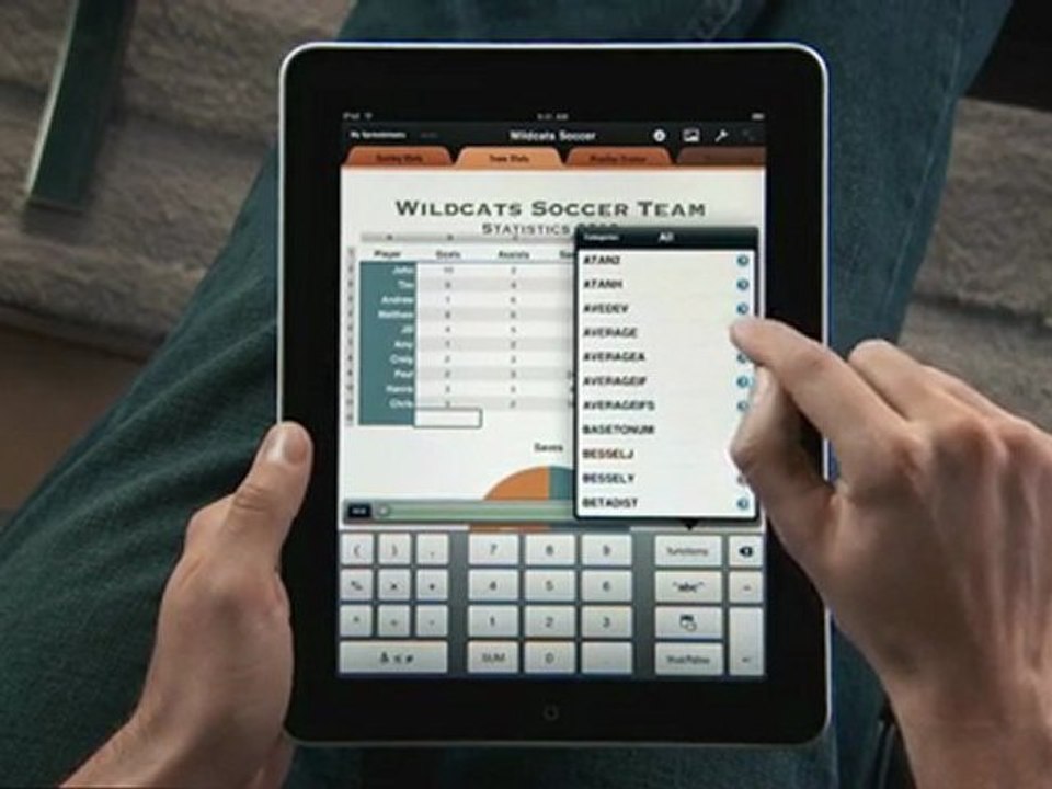 iPad Apps - Numbers