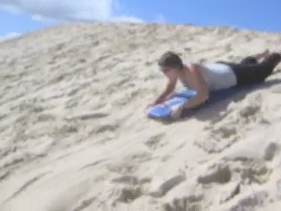 Little Sahara Sand surfing