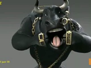 LE MEEUHKING OF de La Vache qui rit  en 3D