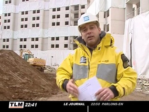 Démolition des tours du Pré de l'Herpe (Vaulx-en-Velin)