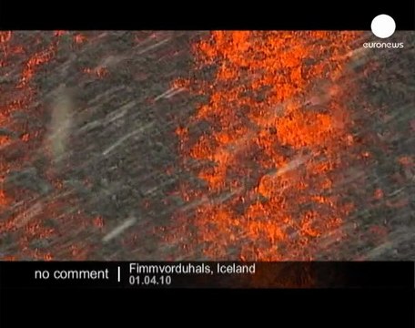 Volcanic eruption in Iceland