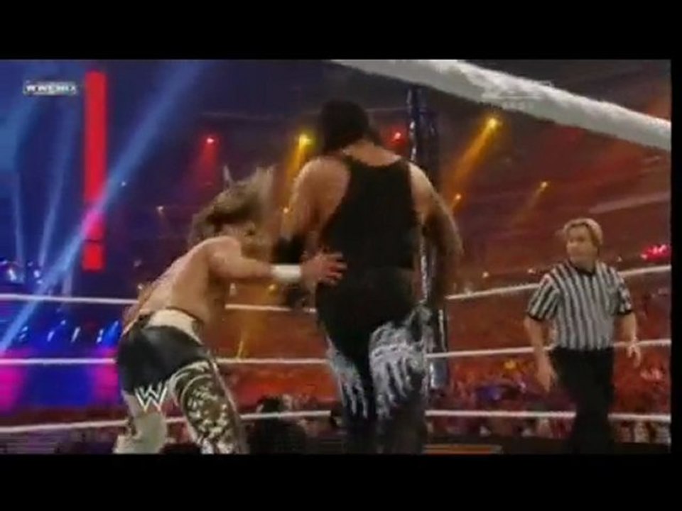 Wrestle Mania 26 The UnderTaker vs Shawn Michaels 2/4
