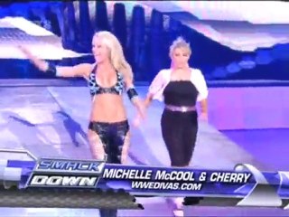 Michelle and Cherry vs Natalya and Victoria