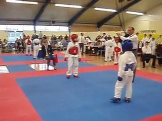 Hugo Novais au 3ème tour du samourai d'or 2010