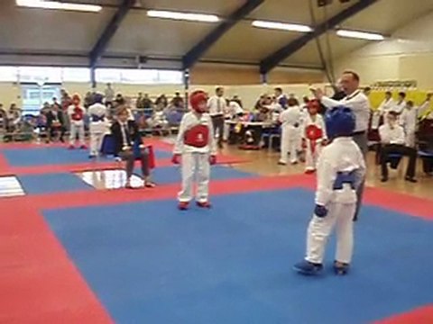 Hugo Novais au 3ème tour du samourai d'or 2010