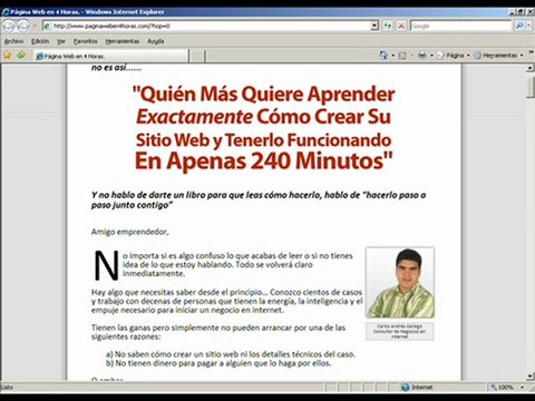 PAGINA WEB EN 4 HORAS