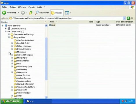 Installer les fichiers de spip sur son web local