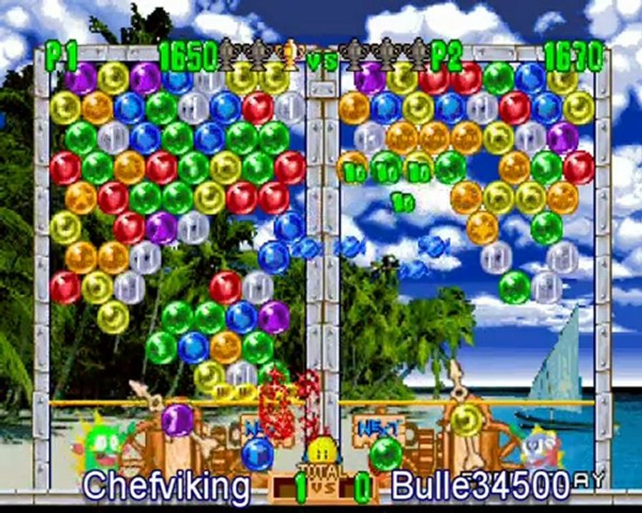 Jeu en reseau - Finale Bust-A-Move 2 (N64)