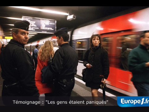RER A : Les gens étaient paniqués