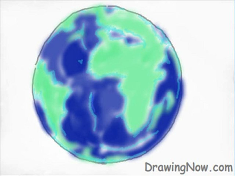 How To Draw The Earth