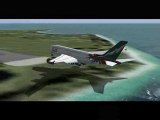 FS2004 a380 Great landing to lfmn ( Nice cote d'azur )