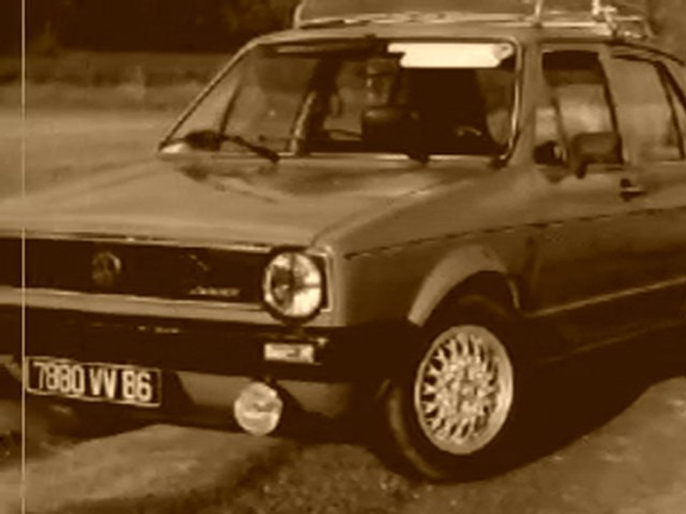 Golf 1979 Rétro auto
