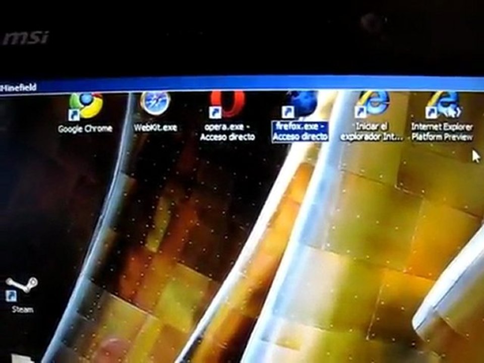 Browser round up with IE's test drive flying images