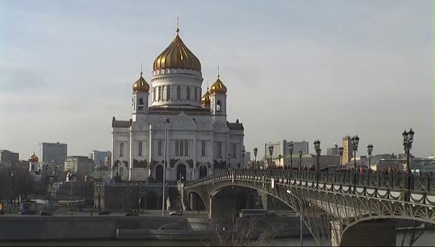 Весна в Москве. Spring in Moscow