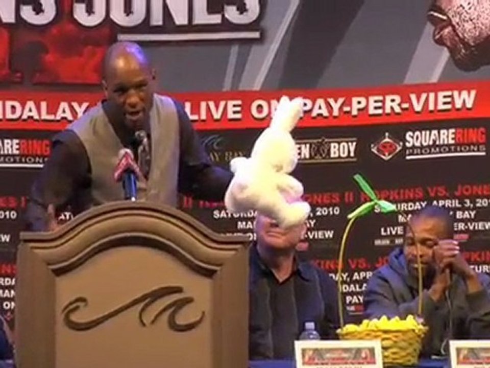 Roy Jones Jr v. Bernard Hopkins Press Conference