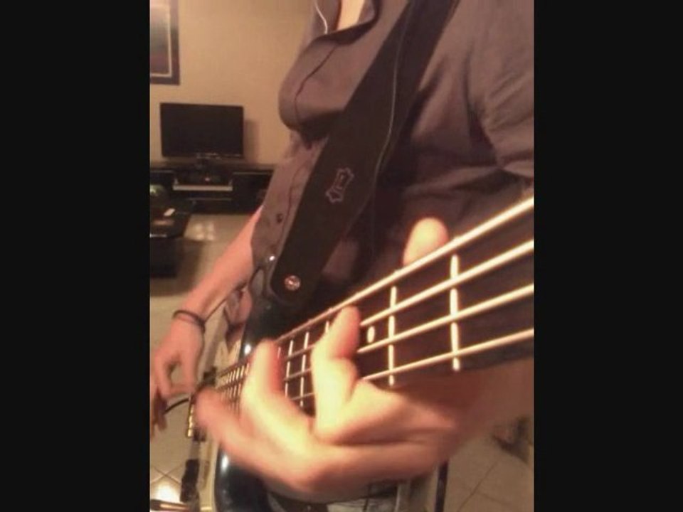 Muse - Hysteria (Bass cover)