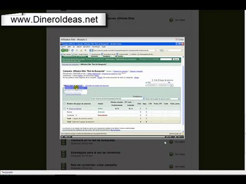www.DineroIdeas.net Muestra de Afiliados Elite