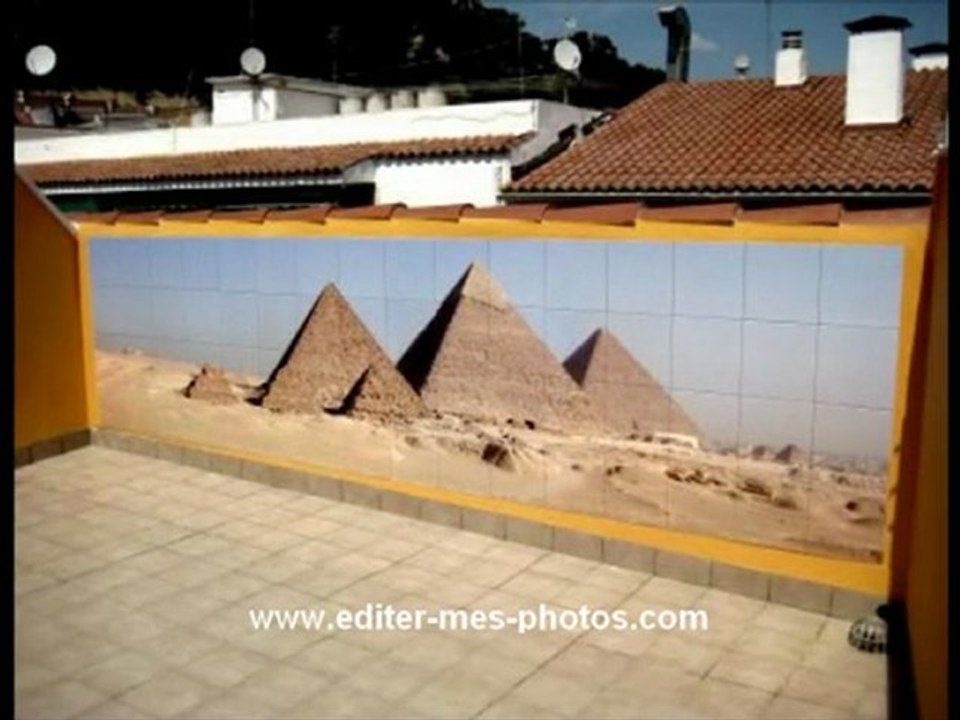 Photo sur carrelage extérieur et carrelage imprimé extérieur