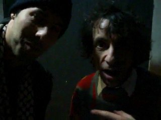 Alif et Jackie le régisseur de Dieudonné