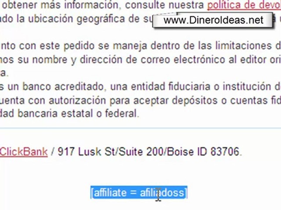 www.DineroIdeas.net Afiliados Elite Bonus!