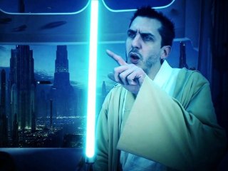 STAR WARS : LUCIANO dans LEARN TO BE A JEDI