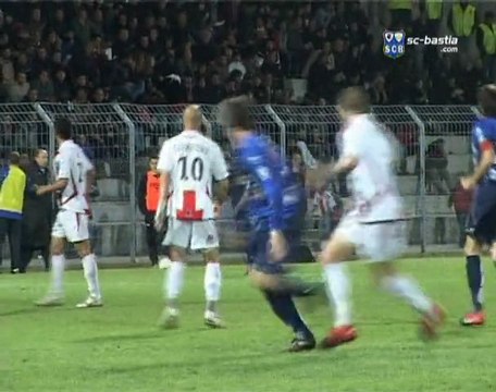 L2 / 2009-10 - AC Ajaccio 0-1 Bastia : Le résumé