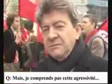 Jean-Luc Melenchon Vs journalistes
