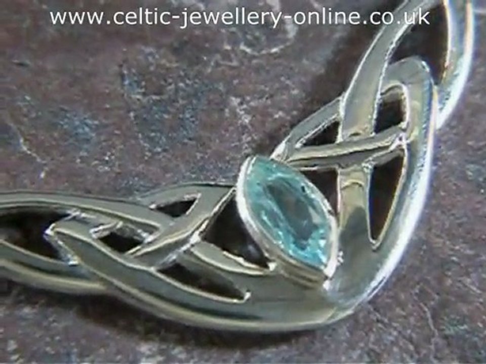 Celtic Necklace - Sterling Silver necklet DWK323