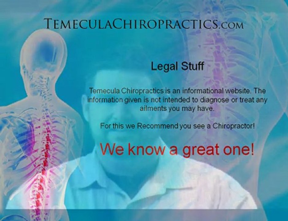 Chiropractors in Temecula