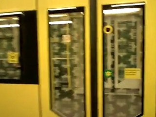 Leinestraße U8 U-Bahn Platform at 2AM