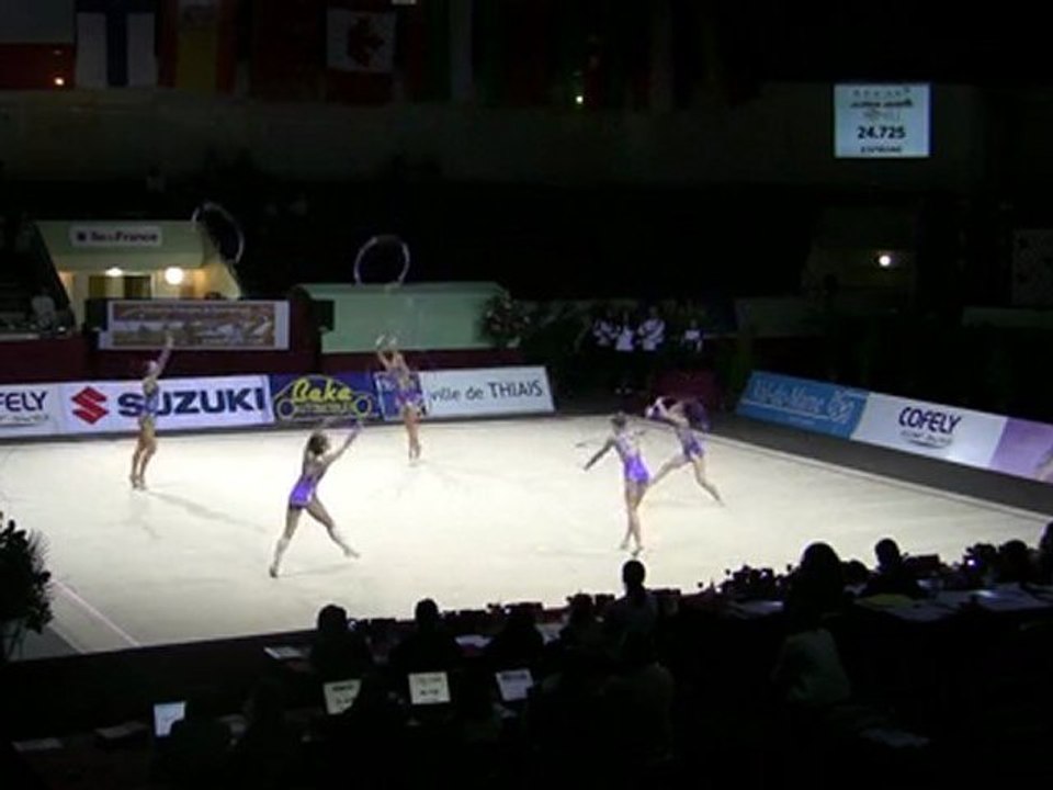 Internationaux Thiais 2010 -Ensemble Allemagne - 5 Cerceaux