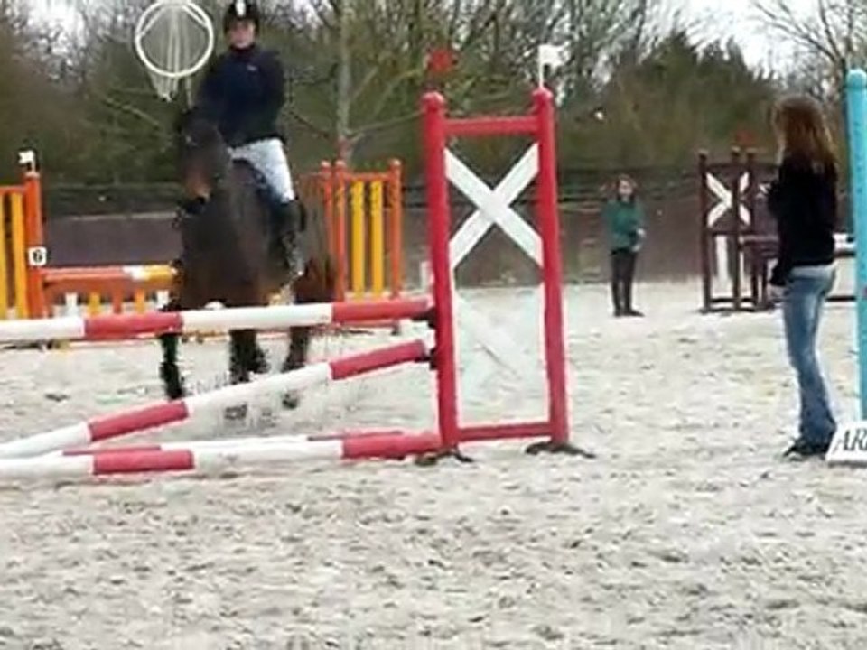 Laeticia et Edel le barrage