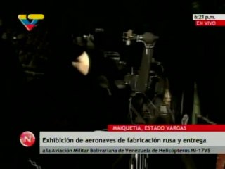 Venezuela recibió cuatro helicópteros rusos Mi-17
