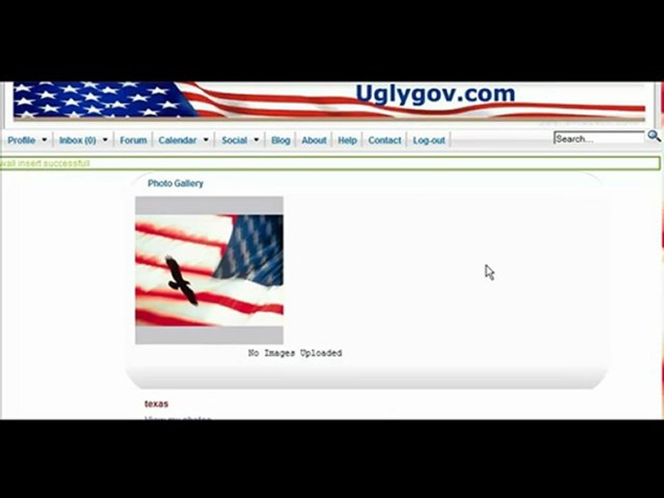 www.uglygov.com - How to Post on Your Wall