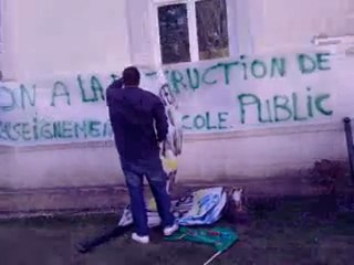 Mise en place banderoles