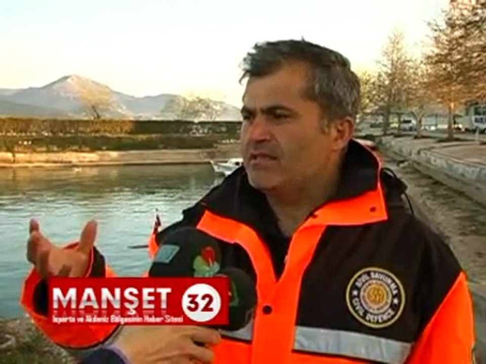 Isparta Eğirdir Gölü Ümit Gökdere cesedi bulundu