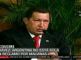 El Presidente de Venezuela, Hugo Chávez, exigió respeto a