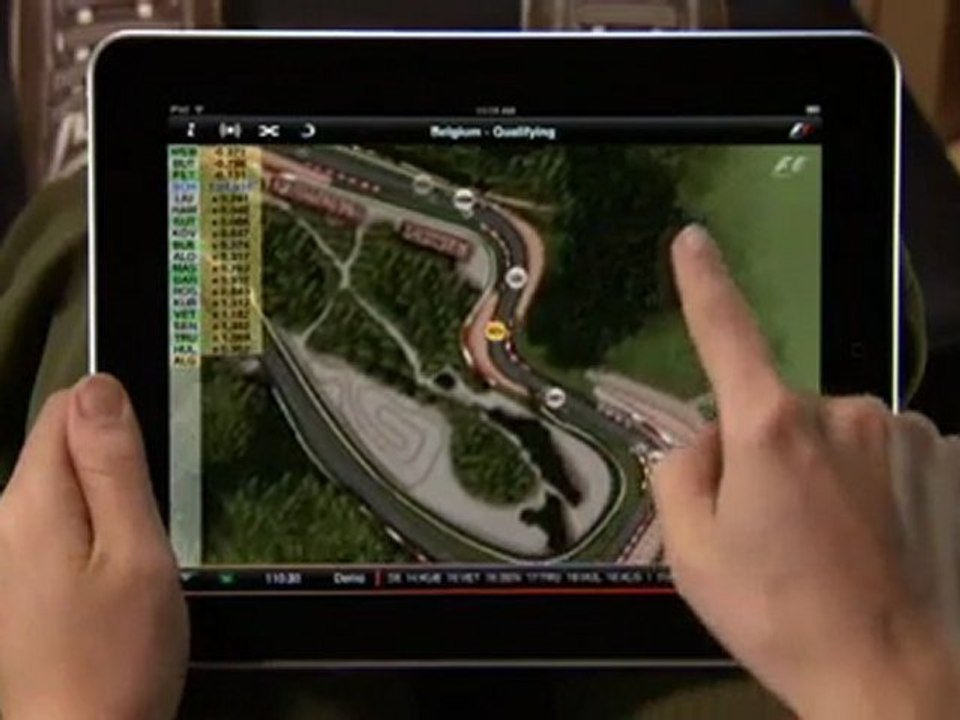 iPad Apps - F1 2010