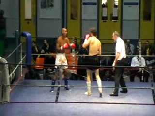 demi finale championnat de france de kick classe B -81kg