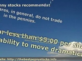 Do You Have the Best Penny Stocks Recommendations?