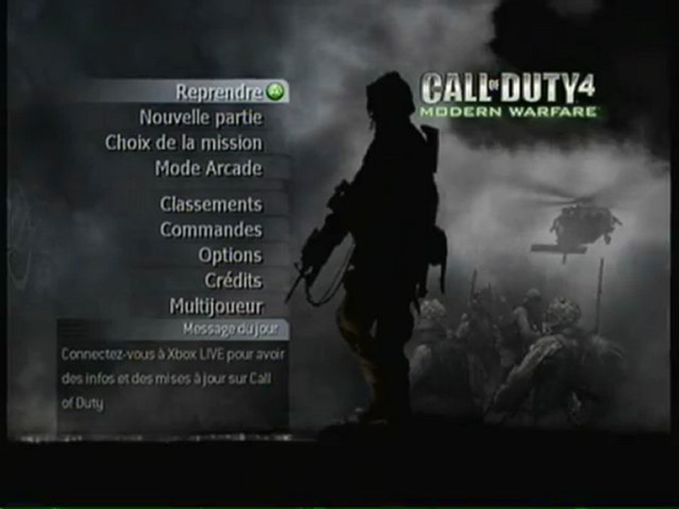 Vidéo Test Call Of Duty 4 Modern Warfare (360)