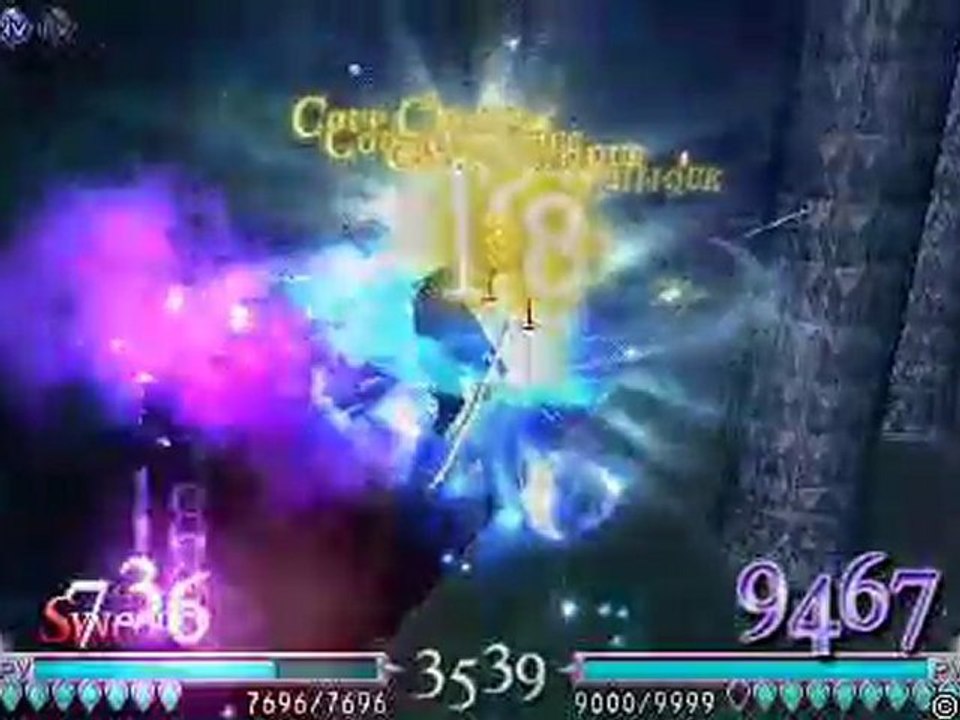 Cloud VS Sephiroth Dissidia