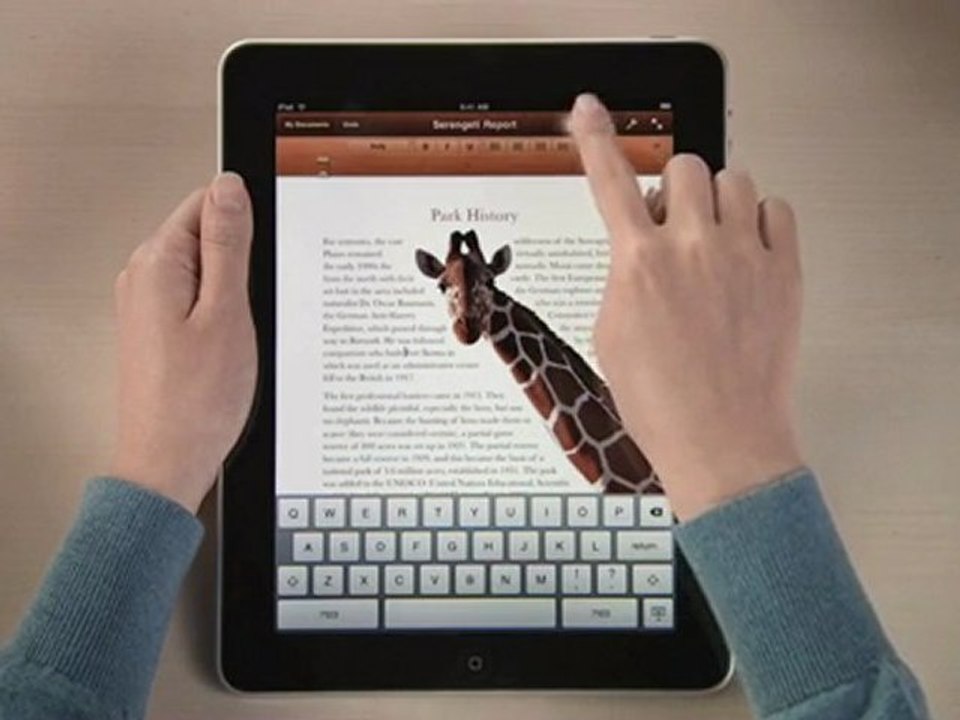 iPad Apps - Pages