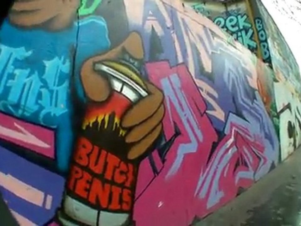 mur peint rue ordener à Paris 18ème