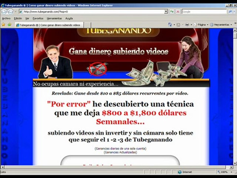 Tubeganando Como Ganar Dinero Subiendo Videos